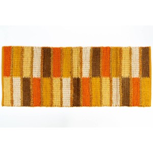 Sdim Βαμβακερό Πατάκι Κουζίνας Seema 003 Κίτρινο/Πρτοκαλί 55x140εκ.