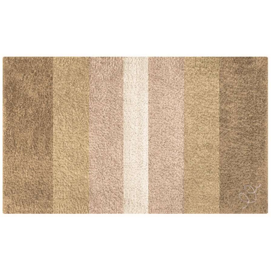 Sdim Βαμβακερό Πατάκι Μπάνιου Playa Beige 45x85εκ.