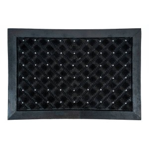 Sdim Πατάκι Εισόδου από Καουτσούκ με Αντιολισθητικό Υπόστρωμα V Power 007 Anthracite 60x80εκ.