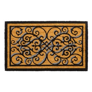 Sdim Πατάκι Εισόδου από Κοκοφοίνικα με Αντιολισθητικό Υπόστρωμα Ruco Design 101 Rectangle 45x75εκ.