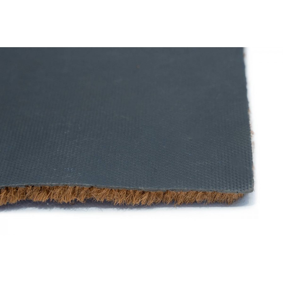 Sdim Πατάκι Εισόδου από Κοκοφοίνικα με Αντιολισθητικό Υπόστρωμα Ruco Print 644 Flowers Purple 45x75εκ.
