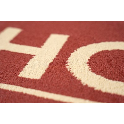 Sdim Πατάκι Εισόδου Μοκέτα  Fashion Home Wine Red 40x67εκ.