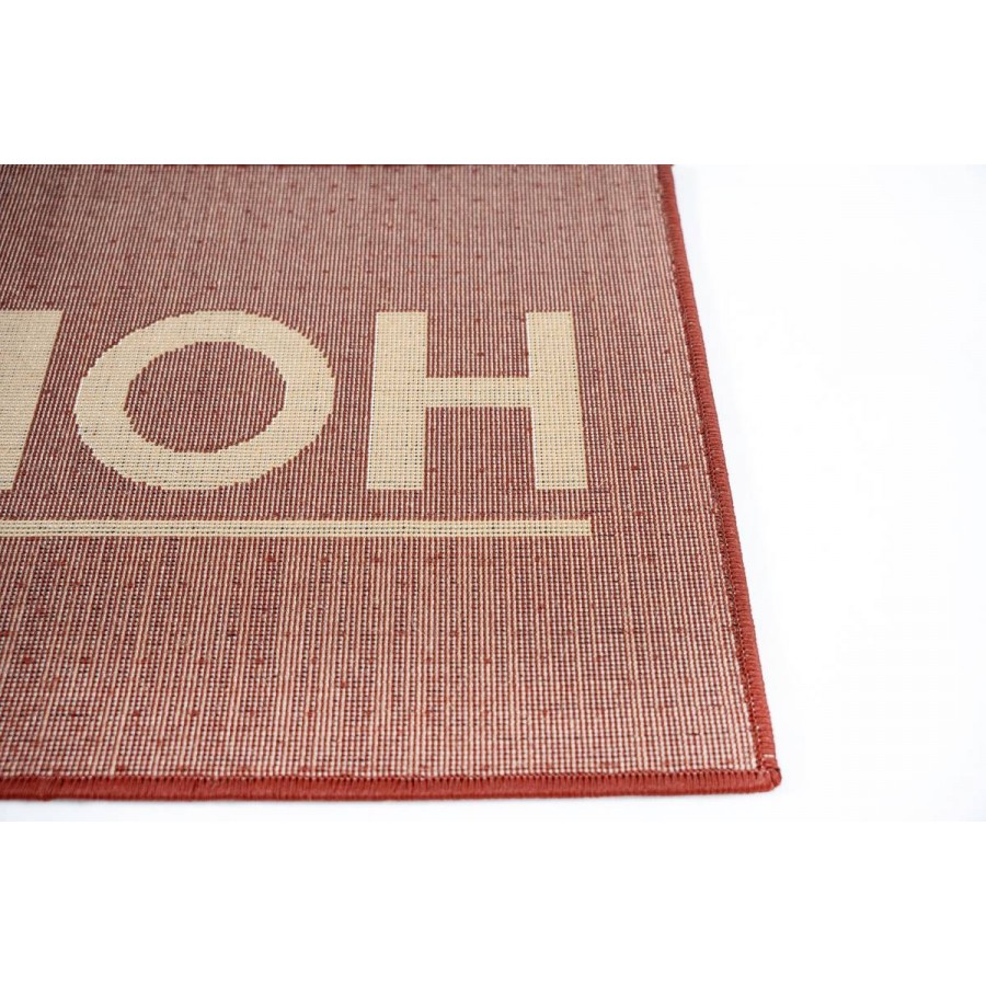 Sdim Πατάκι Εισόδου Μοκέτα  Fashion Home Wine Red 40x67εκ.