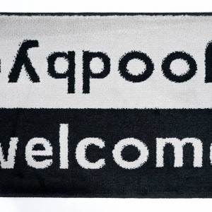 Sdim Πατάκι Εισόδου Μοκέτα  Fashion Welcome Black/Grey 40x67εκ.