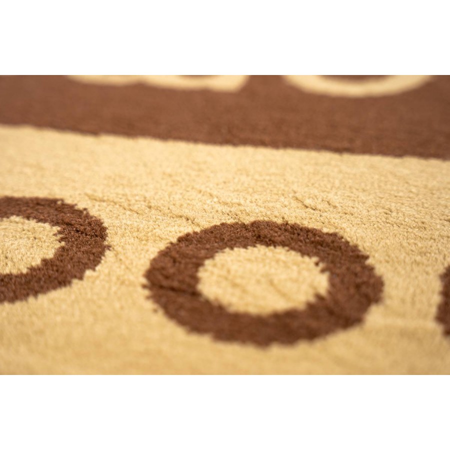 Sdim Πατάκι Εισόδου Μοκέτα  Fashion Welcome Brown/Beige 40x67εκ.