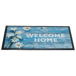 Sdim Πατάκι Εισόδου Μοκέτα με Αντιολισθητικό Υπόστρωμα Image 159 Welcome Home Daisies 45x75εκ. Πάχους 6mm
