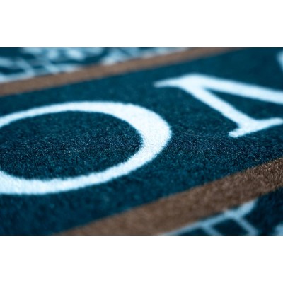 Sdim Πατάκι Εισόδου Μοκέτα με Αντιολισθητικό Υπόστρωμα Mondial 013 Barok Home 50x75εκ. Πάχους 8mm