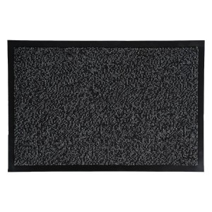 Sdim Πατάκι Εισόδου Μοκέτα με Αντιολισθητικό Υπόστρωμα Paris 004 Anthracite 60x90εκ.