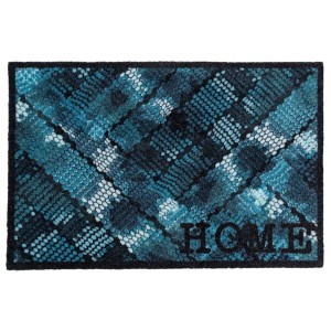 Sdim Πατάκι Εισόδου Μοκέτα με Αντιολισθητικό Υπόστρωμα Prestige 039 Home Blue Texture Μπλε 50x75εκ.