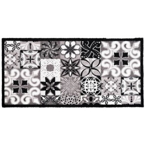 Sdim Πατάκι Εισόδου Μοκέτα με Αντιολισθητικό Υπόστρωμα Vision 155 Portugese Tiles 40x80εκ. Πάχους 8mm