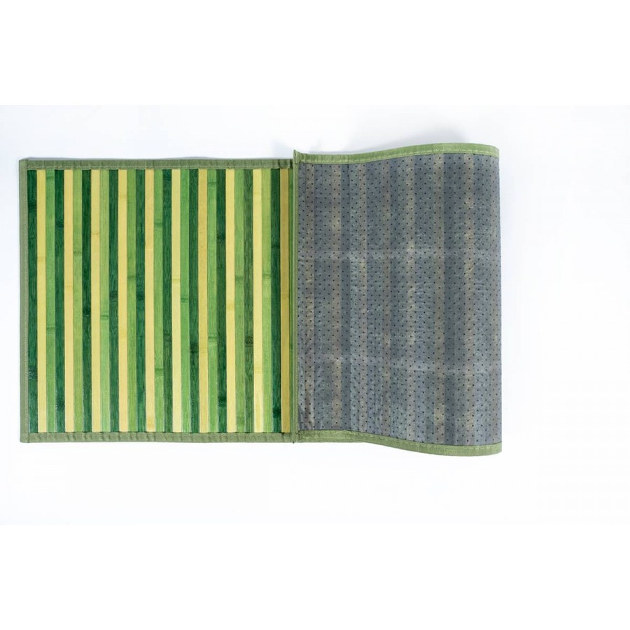 Sdim Πατάκι Κουζίνας Bamboo 001 Πράσινο 50x130εκ.