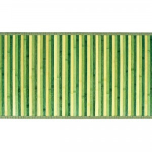Sdim Πατάκι Κουζίνας Bamboo 001 Πράσινο 50x130εκ.