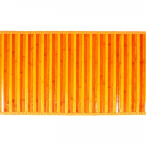 Sdim Πατάκι Κουζίνας Bamboo 002 Πορτοκαλί 50x130εκ.
