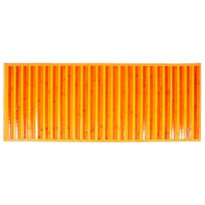 Sdim Πατάκι Κουζίνας Bamboo 002 Πορτοκαλί 50x130εκ.