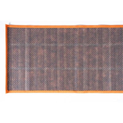 Sdim Πατάκι Κουζίνας Bamboo 002 Πορτοκαλί 50x130εκ.