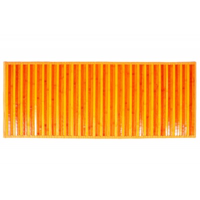 Sdim Πατάκι Κουζίνας Bamboo 002 Πορτοκαλί 50x130εκ.