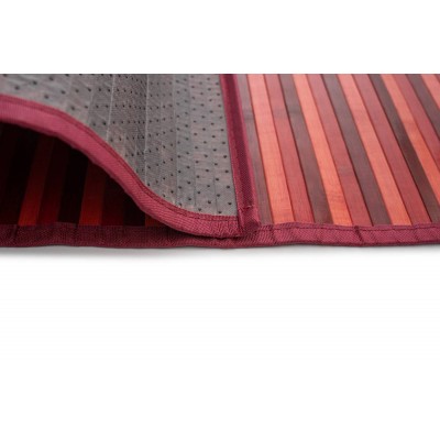 Sdim Πατάκι Κουζίνας Bamboo 003 Κόκκινο 50x130εκ.