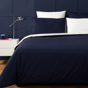 Παπλωματοθήκη Υπέρδιπλη Ribbon Μπλε Σκούρο 220X240 Tommy Hilfinger