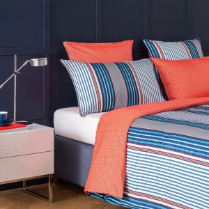 Παπλωματοθήκη Υπέρδιπλη Montauk Μπλε 220X240 Tommy Hilfinger