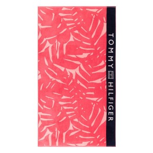 Πετσέτα Θαλάσσης Holiday Ροζ 90X170 Tommy Hilfinger